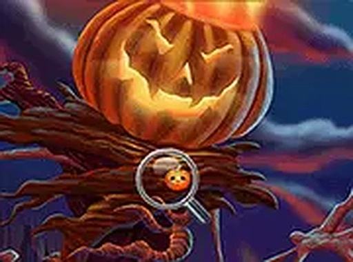 Hidden Halloween Pumpkin Puzzle Game