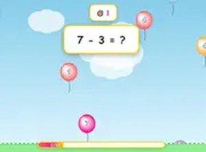 Balloon Pop Math Online Game