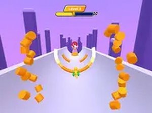 Circle Rush Trolley Run Online Arcade Game