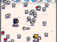 Penguin Snowball Battle