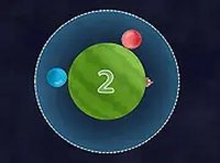 Glorious Space Balloons 2 Player Arcade Game