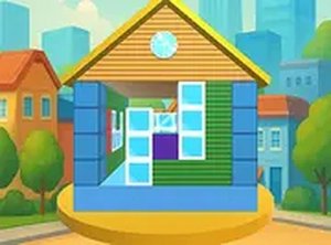 Home Build It Up 3D Puzzle Game Online