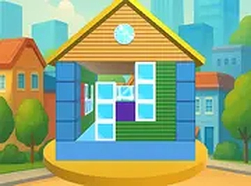 Home Build It Up 3D Puzzle