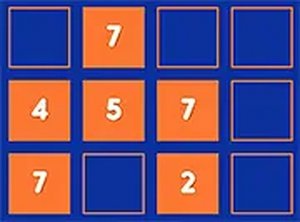 Number Division Grid Puzzle