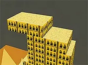 Desert Building Stacking Online Game