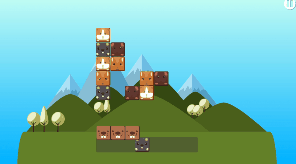 Tile Tidy Hamster Puzzle